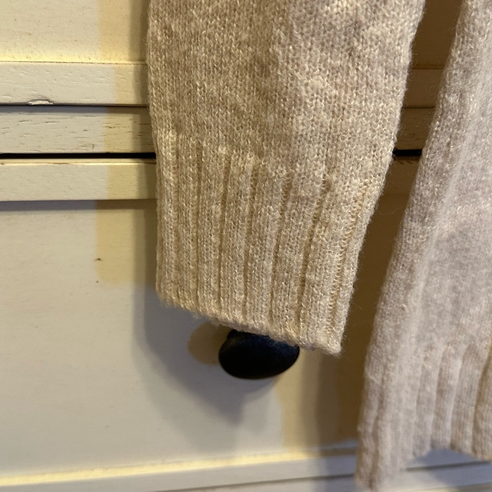 GAP Women's Orange and Cream Sweater SIZE S - Picture 5 of 10